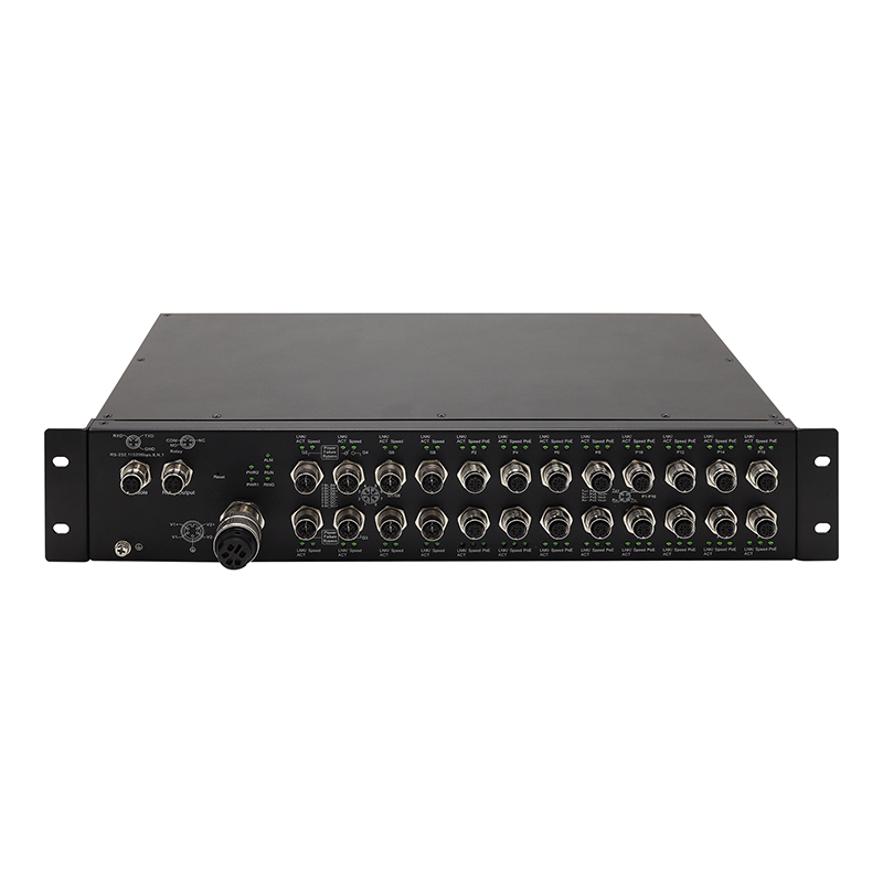 M12工業(yè)級2U機架式以太網(wǎng)交換機