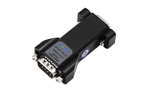 工業串口隔離器接口轉換器_UT-211 RS-232串口光電隔離器三線 2、3、5腳