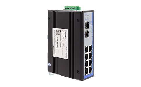 工業(yè)級以太網供電交換機_ UT-6410GCM POE 10口全千兆網管型以太網交換機