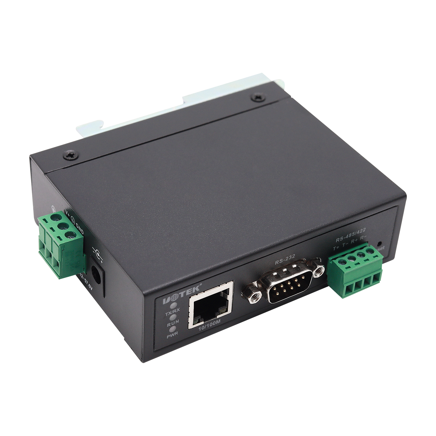 導(dǎo)軌式1口RS232/485/422 串口服務(wù)器