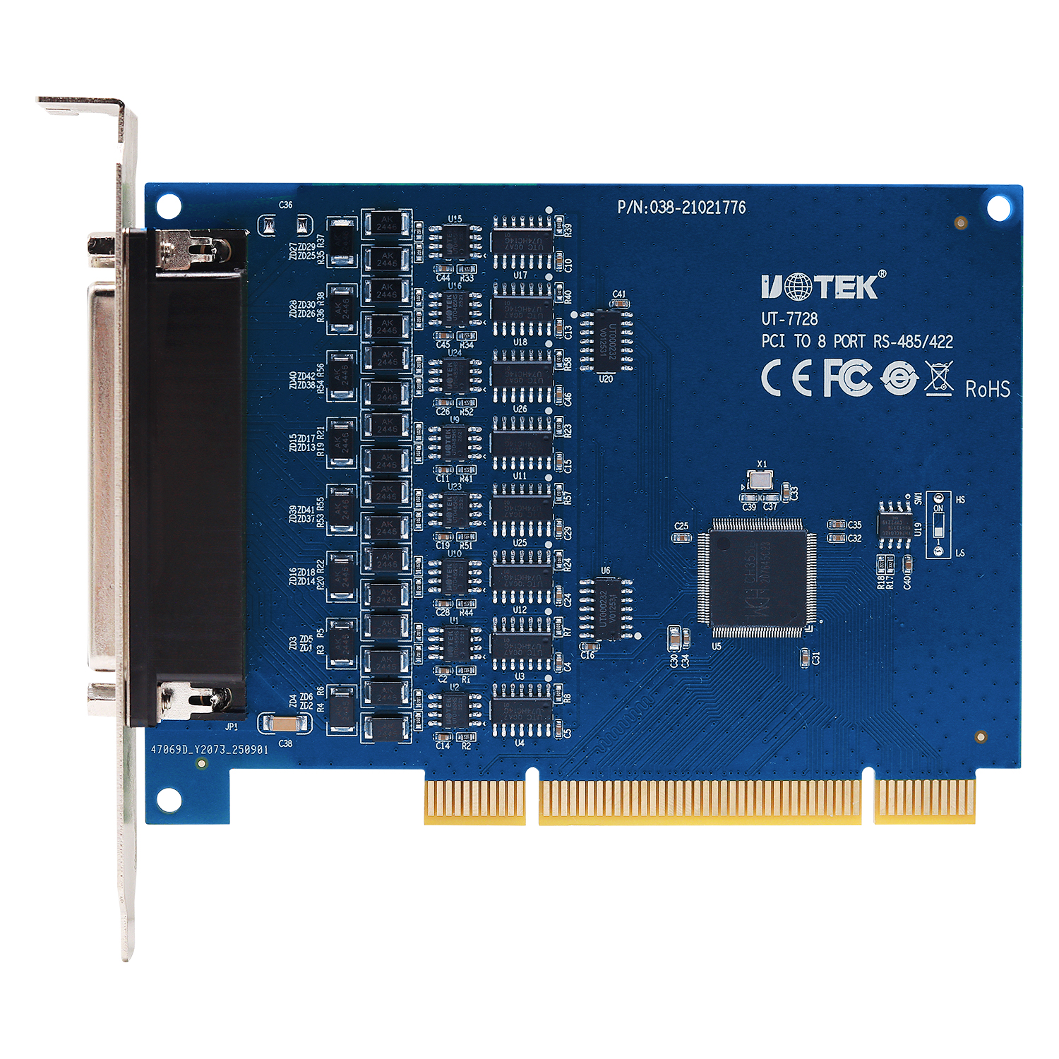 PCI轉8口RS-485/422多串口卡