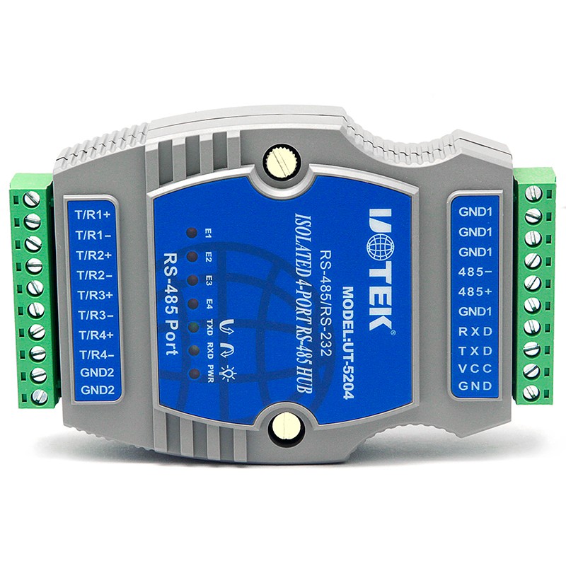 RS-2325轉(zhuǎn)RS-485導軌式集線器