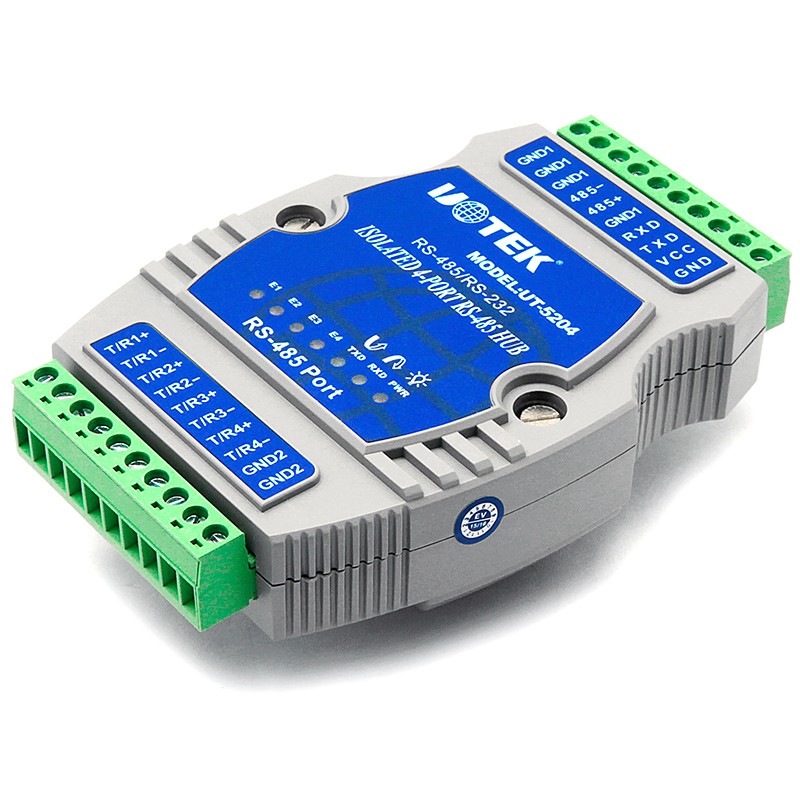 RS-2325轉(zhuǎn)RS-485導軌式集線器