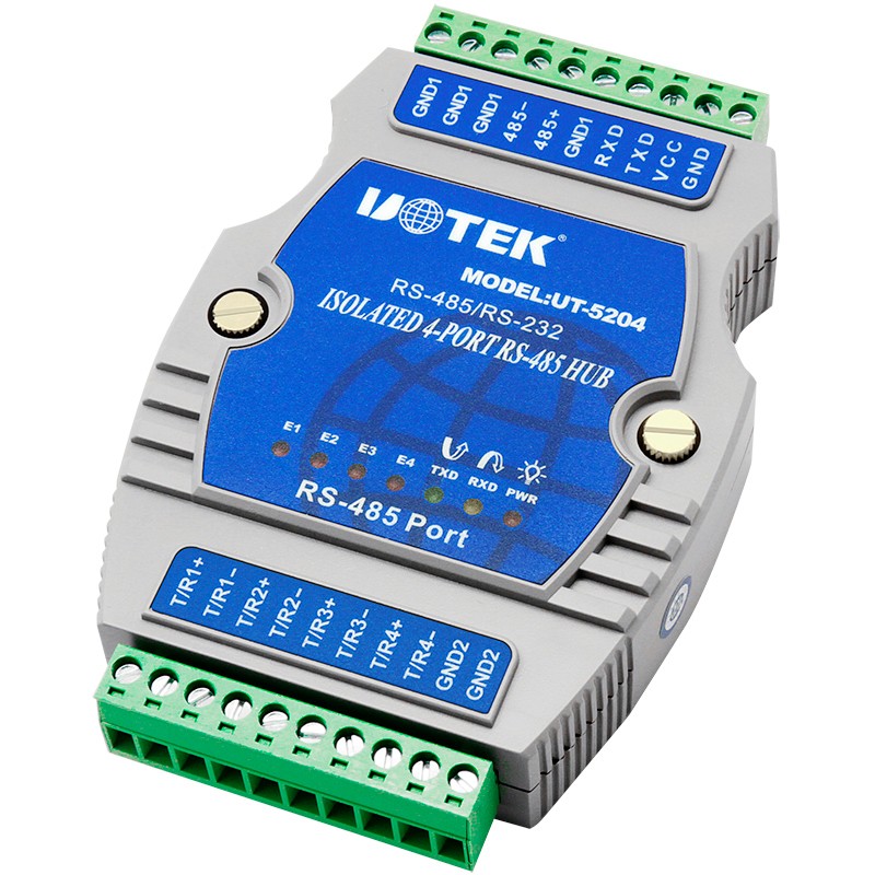 RS-2325轉(zhuǎn)RS-485導軌式集線器