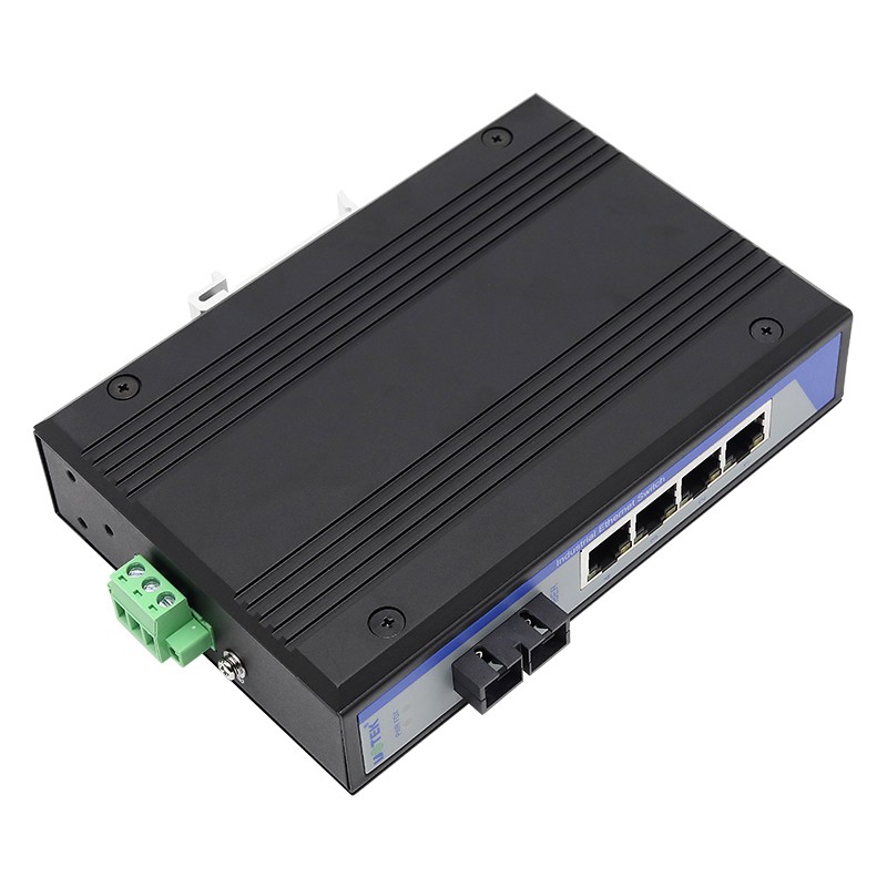 4口千兆網絡光纖收發器