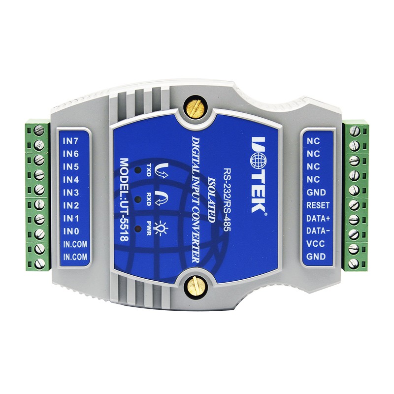 數(shù)字量8通道光隔濕接點I/O輸入模塊